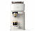 Machine expresso broyeur PHILIPS Baristina BAR302/20 Baristina premium blanche porte-filtre en bois image
