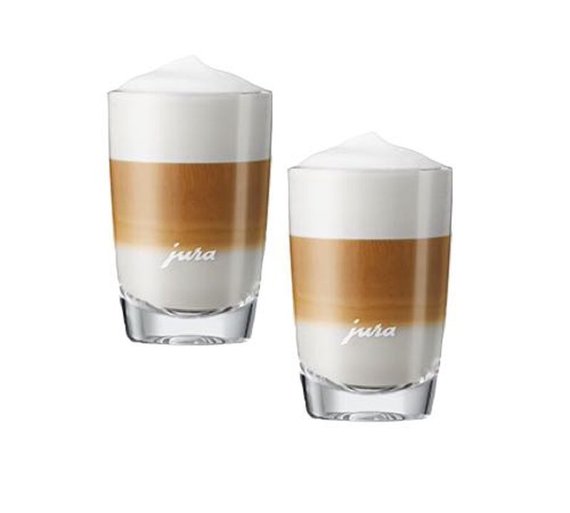 2 verres Latte machiatto 22cl - Jura image number 0