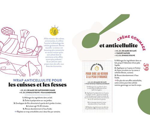 Livre - 75 recettes et activit&eacute;s pour r&eacute;utiliser le marc de caf&eacute; - RE-GARDER image number 4