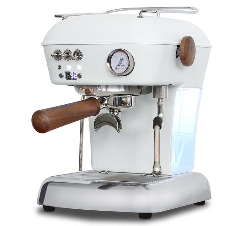 Machine expresso ASCASO Dream PID Blanche finition Bois image number 1