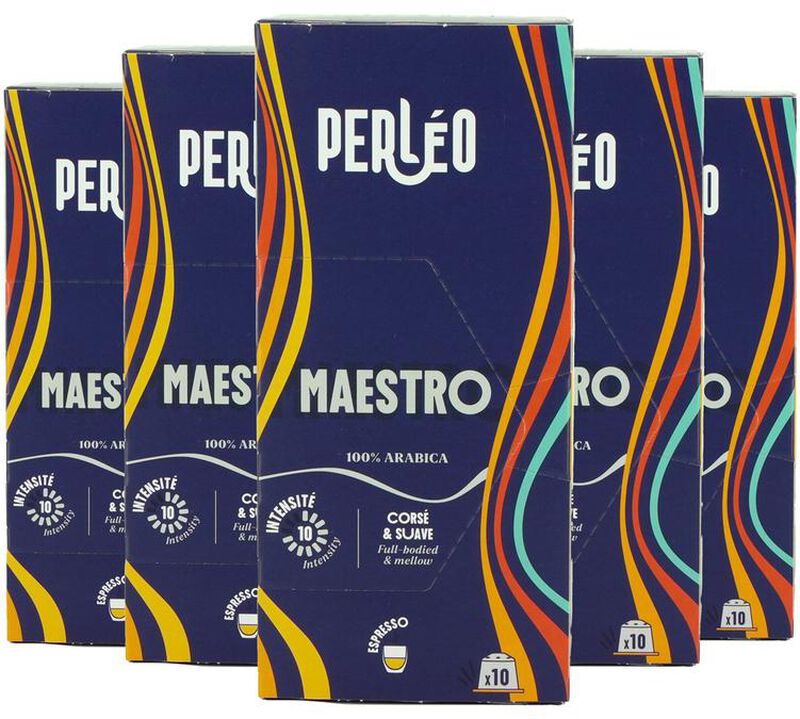 50 capsules compatibles Nespresso* Original Maestro - PERL&Eacute;O image number 0