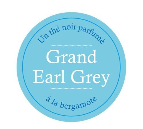 Grand Earl Grey black tea - 20 chiffon tea bags - Comptoir Fran&ccedil;ais du Th&eacute; image number 2