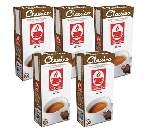 Caff&egrave; Bonini Classico capsules compatible with Nespresso&reg; x50