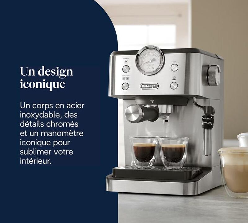 Machine Expresso DELONGHI EM450M Linea Classic Inox image number 4