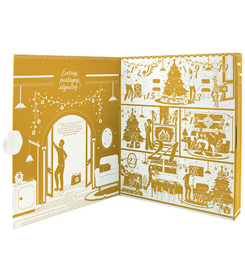 Calendrier de l'Avent chocolat &Eacute;dition 2026 - MONBANA image number 1