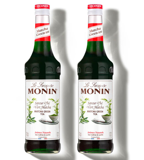 Sirop Monin - Th&eacute; Vert Matcha - 2 x 70 cl