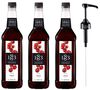 Lot de 3 Sirops Cerise - Bouteille Plastique - 3x1L + Pompe doseuse 1883 ROUTIN image number 0