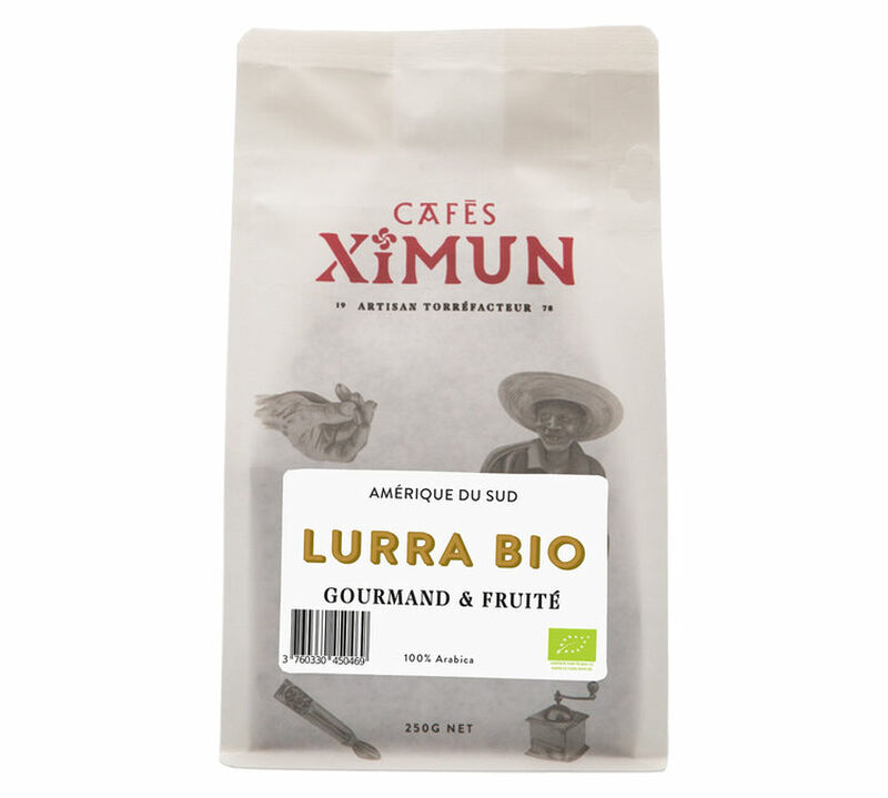250 g - Caf&eacute; en grain - Lurra Bio Pur Arabica - CAF&Eacute;S XIMUN image number 0