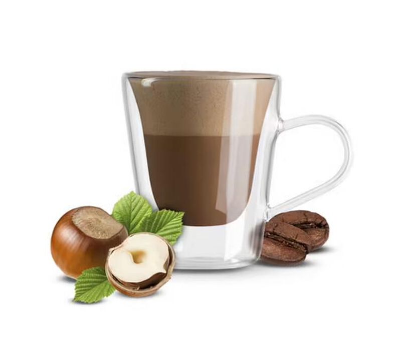 80 capsule compatibili Nescafe* Dolce Gusto* Cappuccino Nocciolone Caff&egrave; Borbone image number 1