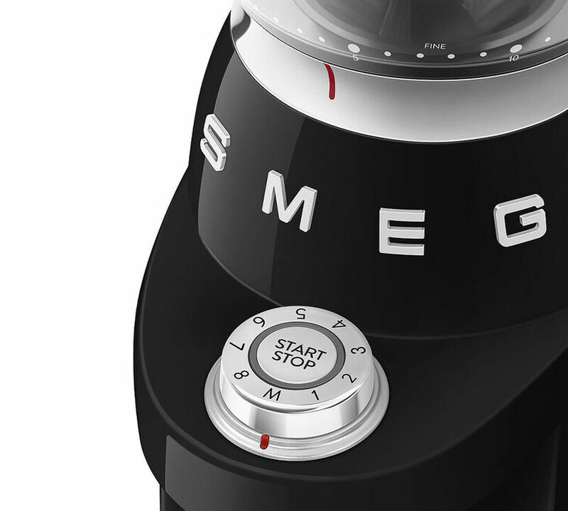 Moulin &agrave; caf&eacute; SMEG CGF03 Ann&eacute;es 50 Noir image number 5