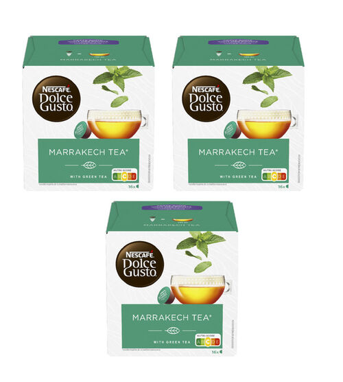 48 capsule T&egrave; Marrakech &ndash; Nescaf&eacute;* Dolce Gusto*