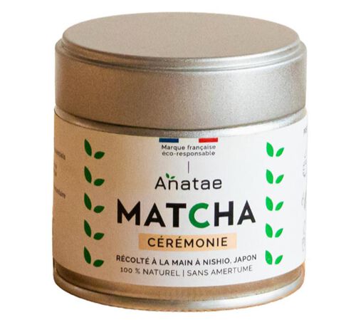 Th&eacute; Matcha - CEREMONIE - BIO - 30gr - ANATAE