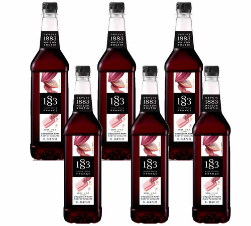 Sirop Chocolat Ruby 6 x 1 L - 1883 Maison Routin
