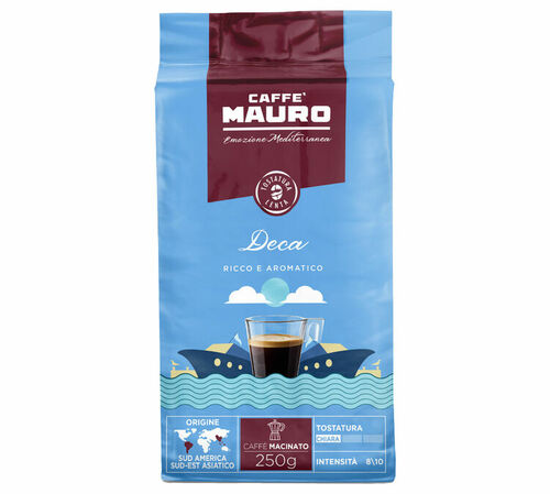 Caff&egrave; Mauro Decaf Ground Coffee - 250g