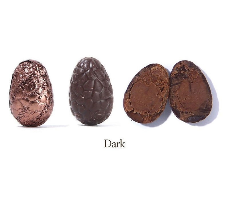 Caf&eacute;-Tasse Mini Box of Dark Pralin&eacute; Chocolate Eggs - 78g image number 3