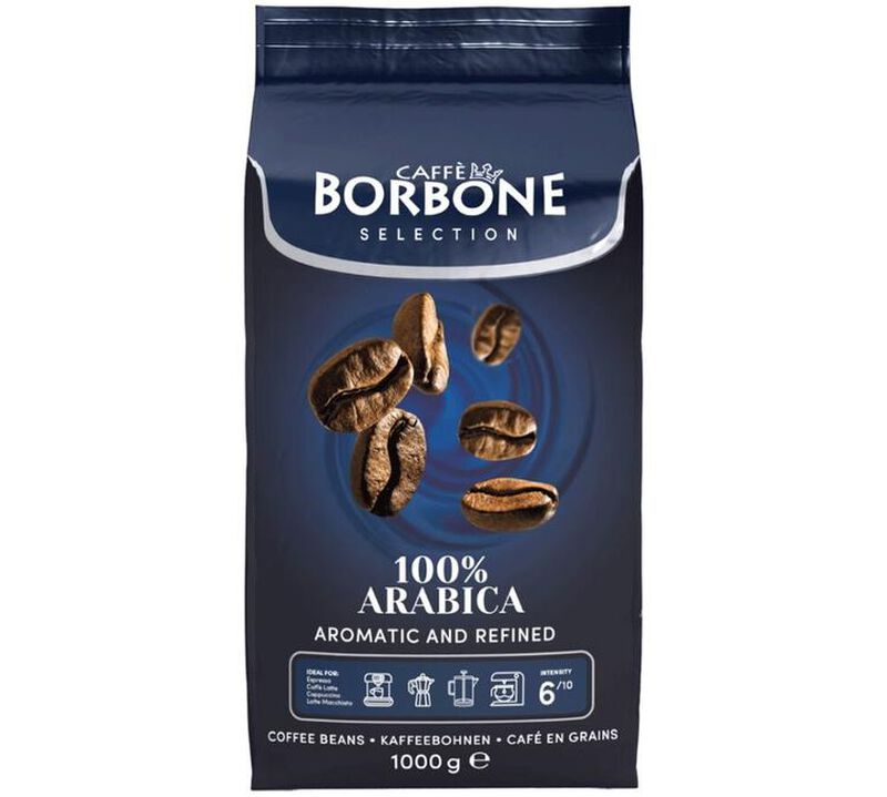 Caff&egrave; Borbone 100% Arabica Coffee Beans 1kg image number 0