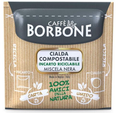 Caff&egrave; Borbone - 150 Cialde Carta - Miscela Nera image number 2