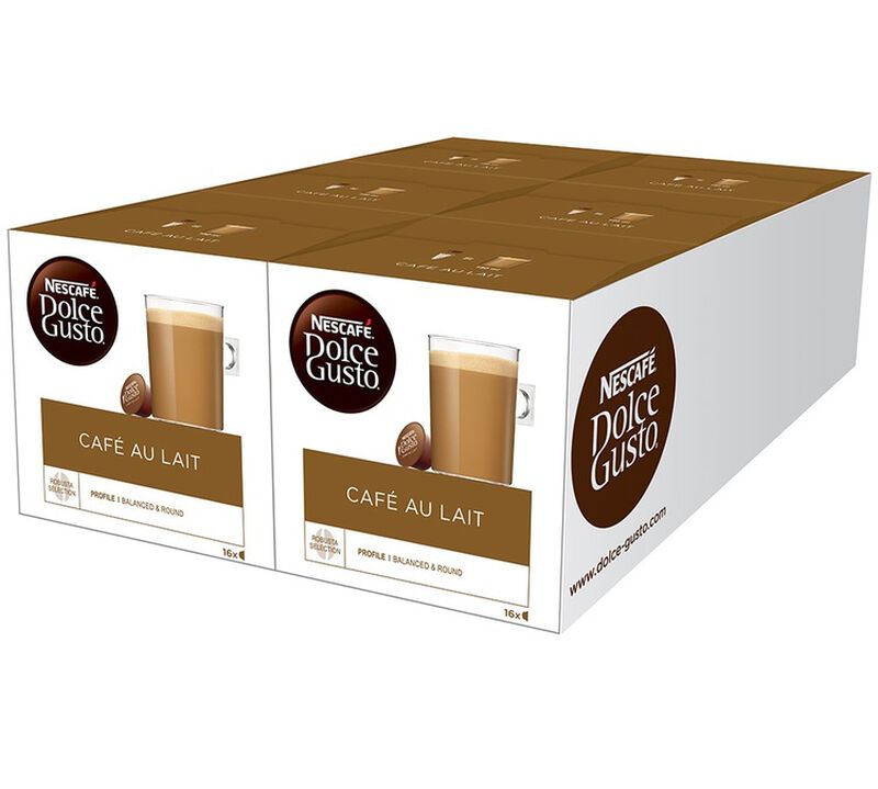 96 Caf&eacute; au Lait Pods - NESCAFE* DOLCE GUSTO* image number 0
