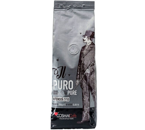 "The Pure" coffee beans - 100% Arabica - 250g - Cosmai Caff&egrave;