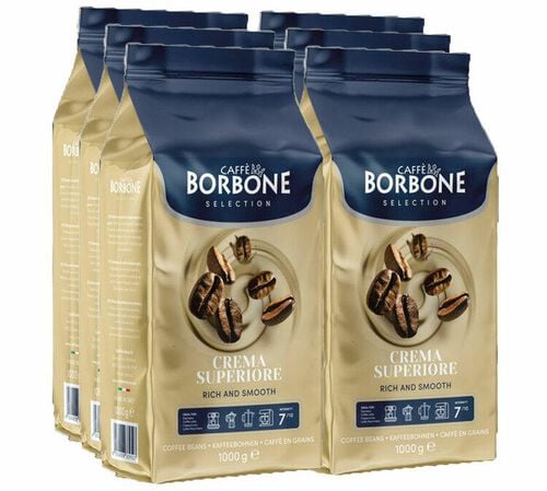 6 kg Caf&eacute; en grain - Crema Superiore - CAFF&Egrave; BORBONE