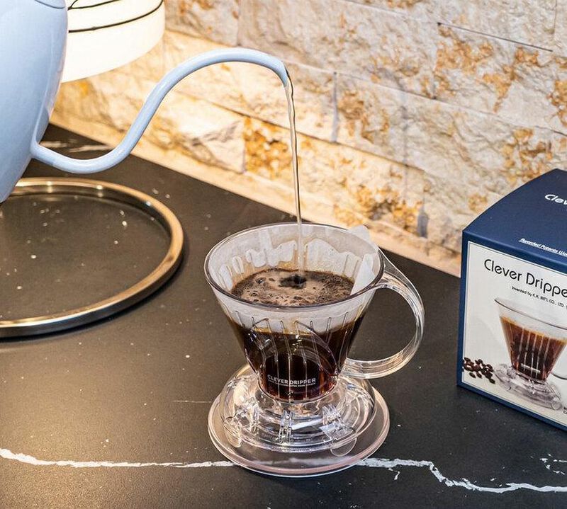 Clever Dripper Start/Stop Clear - 2 cups image number 1