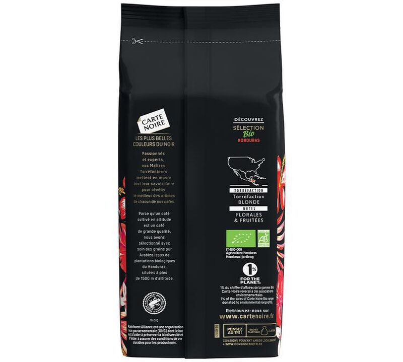 500 g - Caf&eacute; en grain - Honduras Bio - CARTE NOIRE image number 1