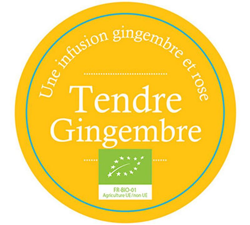 Organic Ginger infusion - Loose leaf - 100g - Comptoir Fran&ccedil;ais du Th&eacute; image number 1