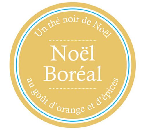 'No&euml;l Bor&eacute;al' loose leaf flavoured black tea - Comptoir Fran&ccedil;ais du Th&eacute; - 100g image number 1