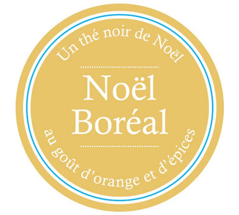 'No&euml;l Bor&eacute;al' loose leaf flavoured black tea - Comptoir Fran&ccedil;ais du Th&eacute; - 100g image number 1