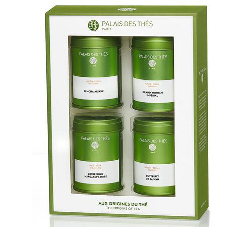 Palais des Th&eacute;s Tea Origin Selection Box x 4 Loose Leaf Teas