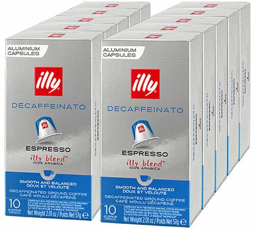 100 capsule compatibili Nespresso* Original Decaffeinato &ndash; Illy