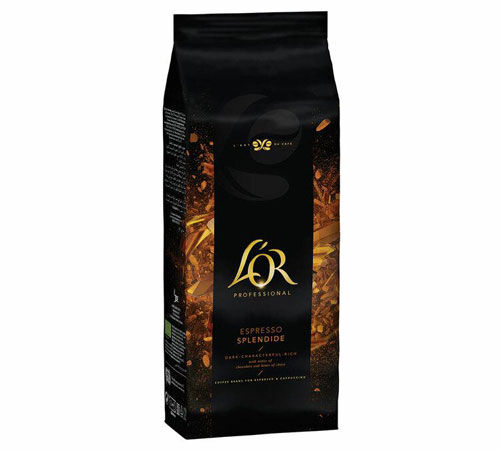 L'Or Organic Coffee Beans Espresso Splendide - 1kg image number 1