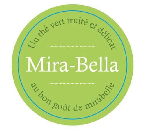 'Mira-bella' fruity green tea - 20 chiffon tea bags - Comptoir Fran&ccedil;ais du Th&eacute; image number 2