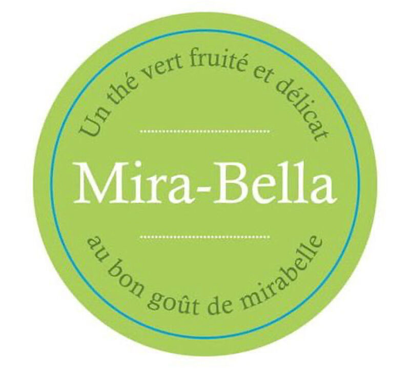 'Mira-bella' fruity green tea - 20 chiffon tea bags - Comptoir Fran&ccedil;ais du Th&eacute; image number 2