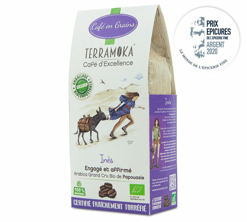 Terramoka Coffee Beans Organic In&egrave;s - 200g image number 1