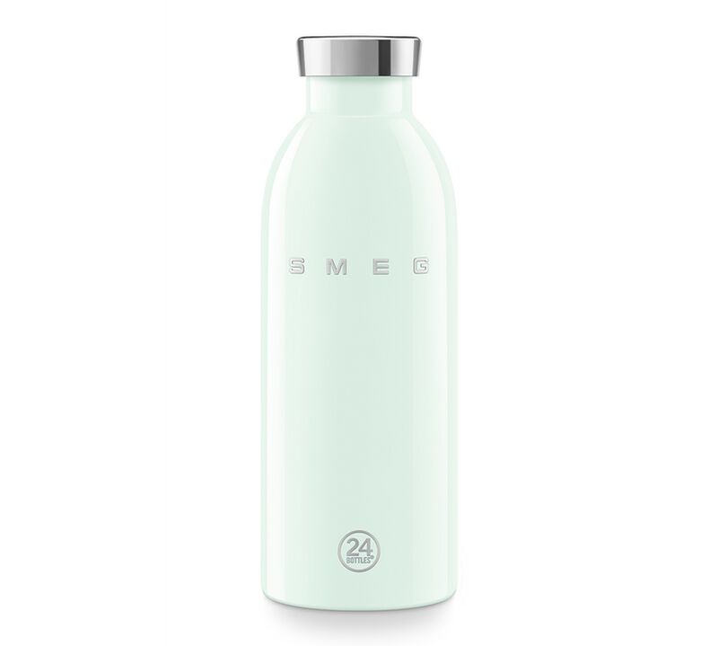 Bouteille isotherme double paroi vert d'eau WBF01PG - Ann&eacute;es 50 - 50 cl- SMEG image number 0