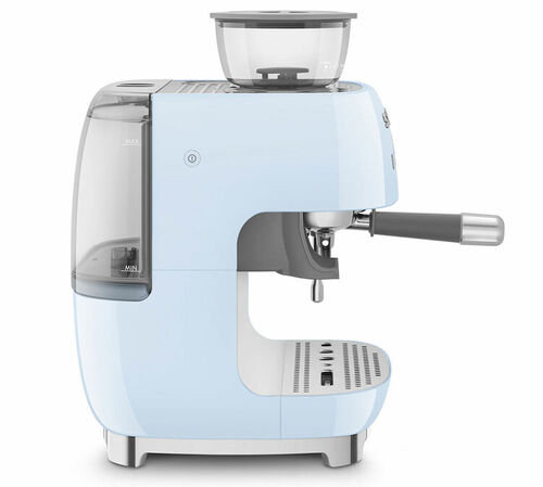 Machine expresso SMEG EGF03PBEU Bleu Azur Ann&eacute;es 50 avec moulin int&eacute;gr&eacute; image number 1