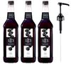 Sirop M&ucirc;re - Bouteille plastique - 3 x 1L + Pompe doseuse 1883 ROUTIN image number 0
