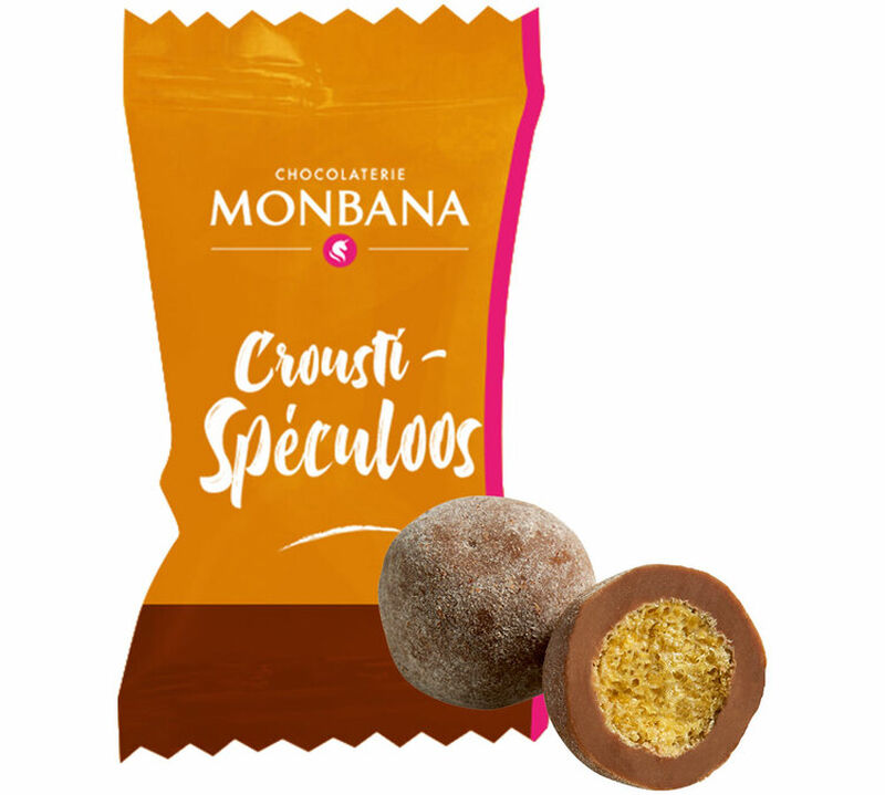 Monbana - Biscotti e dolci all'ingrosso - Pepite di speculoos x 200 image number 0