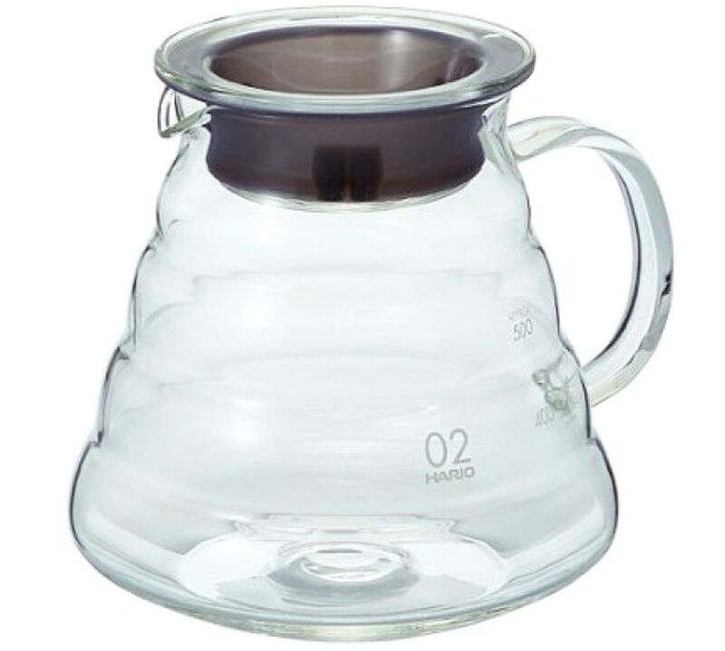 Hario V60 Glass Jug With Stand - 600ml image number 0