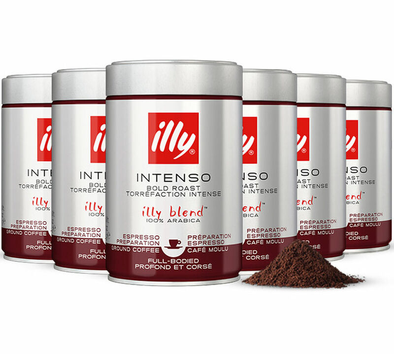 Illy  - Caff&egrave; macinato - Intenso 6 x 250 g image number 0