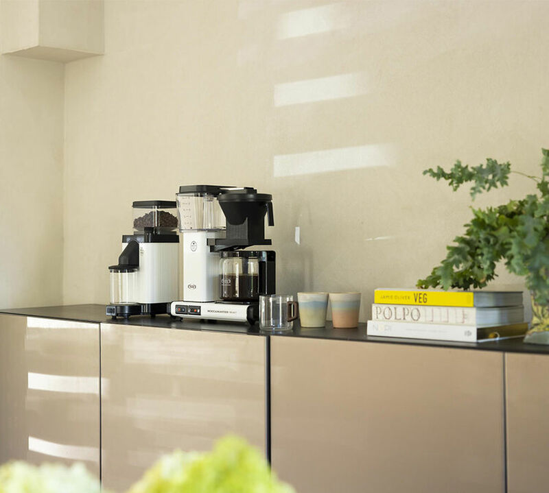 Caffettiera filtro Moccamaster KBG741 SELECT Bianca image number 5