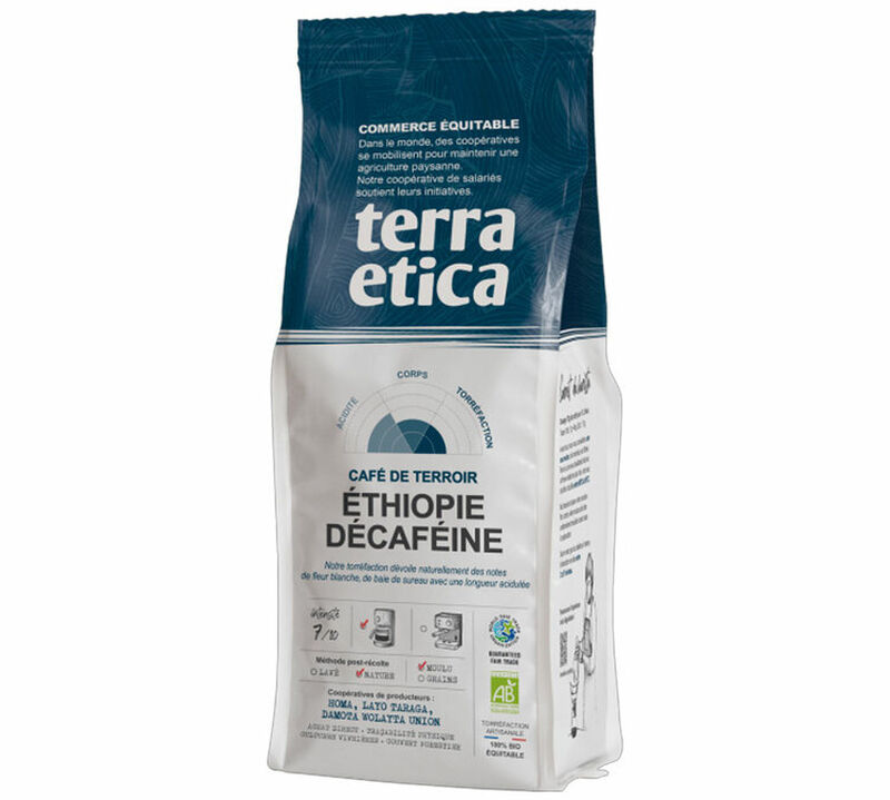 Caf&eacute; Michel Organic Decaffeinated Ground Coffee Ethiopie D&eacute;cafein&eacute; - 250g image number 0