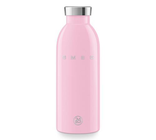 Bouteille isotherme double paroi rose WBF01PK - Ann&eacute;es 50 - 50 cl- SMEG