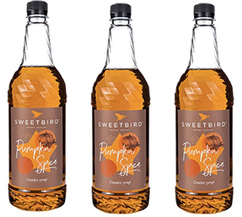 Sweetbird - Sciroppo Pumpkin Spice 3 x 1 l image number 0