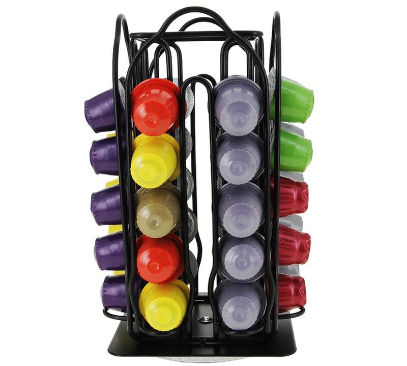 Melitta black rotating capsule holder for 40 Nespresso&reg; capsules image number 0