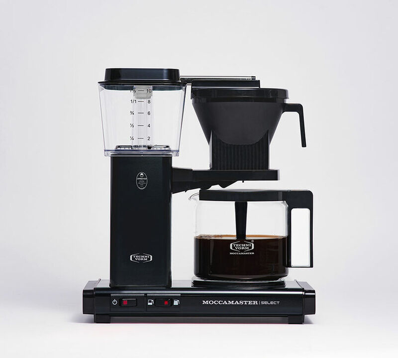 Caffettiera filtro Moccamaster KBG741 SELECT Nero Opaco image number 1