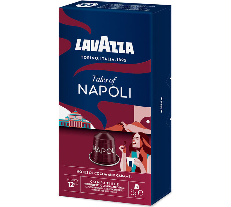 10 Nespresso* Original Compatible Capsules Tales Of Napoli &ndash; LAVAZZA image number 2
