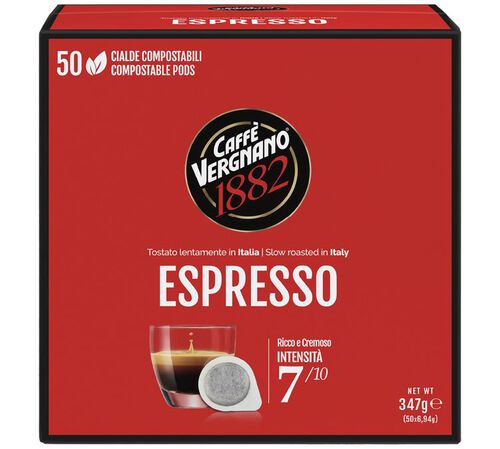 50 ESE Pods Espresso - Caff&egrave; Vergnano image number 2