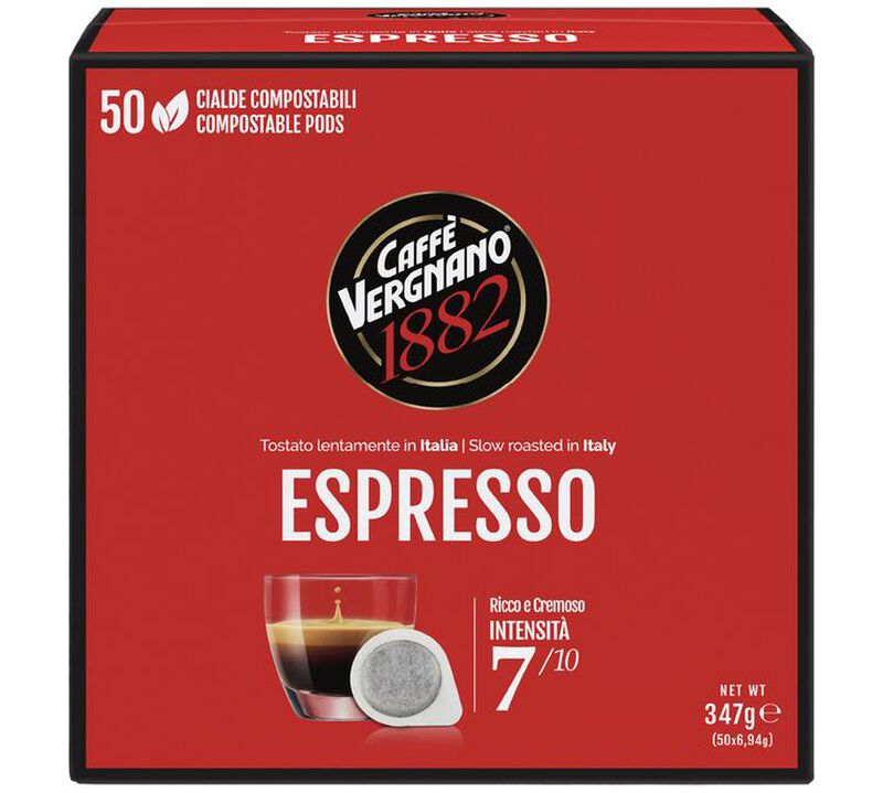 50 ESE Pods Espresso - Caff&egrave; Vergnano image number 2